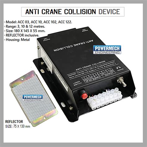 anti collision device for eot crane
